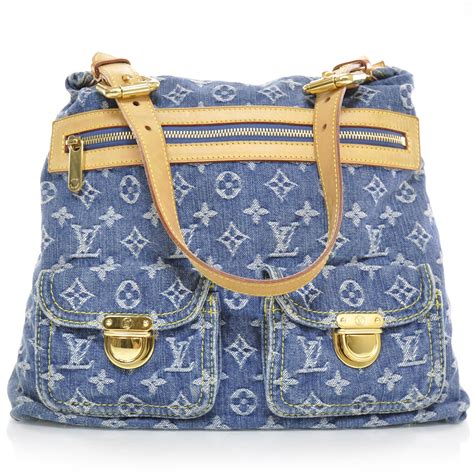 louis vuitton purse colorful|louis vuitton blue denim bag.